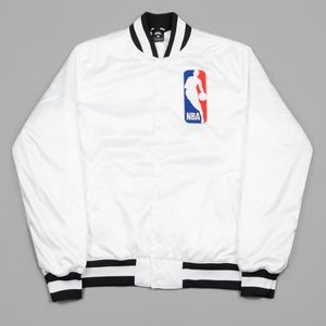 NIKE SB NBA SATIN VARSITY BOMBER JACKET